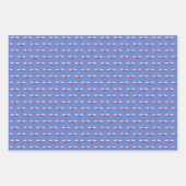 Feuille De Papier Cadeau Camels in Vibrant Colors (Devant)