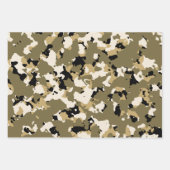 Feuille De Papier Cadeau Camo Assorti (Devant 3)