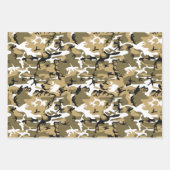Feuille De Papier Cadeau Camouflage armé (Devant 3)