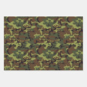 Feuille De Papier Cadeau Camouflage armé (Devant)