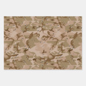 Feuille De Papier Cadeau Camouflage Retour À L'École (Devant 3)