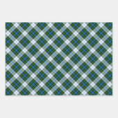 Feuille De Papier Cadeau Campbell Dress Tartan (Devant 3)