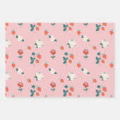 Feuille De Papier Cadeau Campos de frutillas (Devant)
