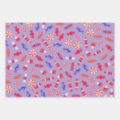 Feuille De Papier Cadeau Candies Sweets Design (Devant 3)