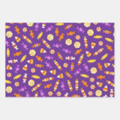 Feuille De Papier Cadeau Candies Sweets Design (Devant)