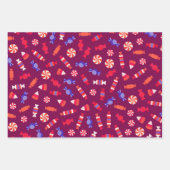 Feuille De Papier Cadeau Candies Sweets Design (Devant 3)