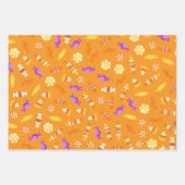 Feuille De Papier Cadeau Candies Sweets Design (Devant)