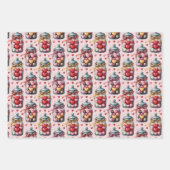 Feuille De Papier Cadeau Candy jars and sweets (Devant 2)