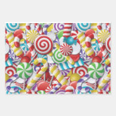 Feuille De Papier Cadeau Candyland Combo 1 (Devant)