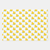 Feuille De Papier Cadeau Canetons (Devant 3)