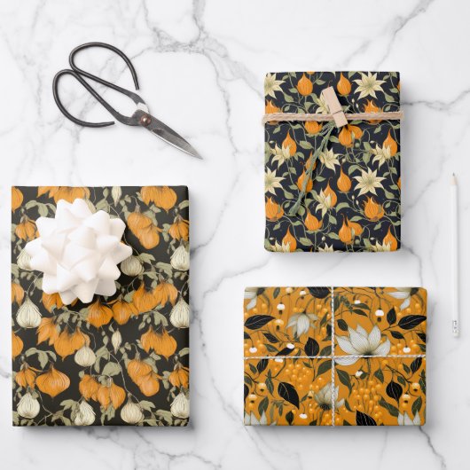 Feuille De Papier Cadeau Cap Gooseberry (Recto)