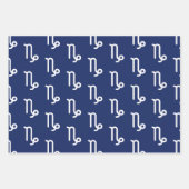 Feuille De Papier Cadeau Capricorne (Devant 2)
