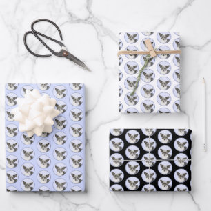 Feuille De Papier Cadeau Cardigan Welsh Corgi Peinture - Art Chien original