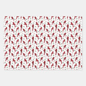 Feuille De Papier Cadeau Cardinal (Devant)