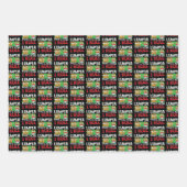 Feuille De Papier Cadeau Caricature alimentaire philippine Lumpia (Devant 2)