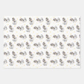 Feuille De Papier Cadeau Caricatures pour enfants (Devant 3)