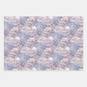 Feuille De Papier Cadeau Carnet de livres de Fairytale Ensemble de trois li (Devant 3)