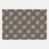 Feuille De Papier Cadeau Carreaux de l'Alhambra (Devant 3)