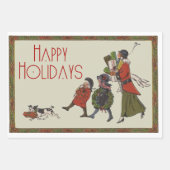 Feuille De Papier Cadeau Carrés de l'illustration de Noël (Devant 3)