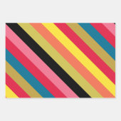 Feuille De Papier Cadeau Carrés Rainbow Waterfall (Devant 2)