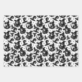 Feuille De Papier Cadeau Casquette de femme d'Halloween moderne (Devant 2)