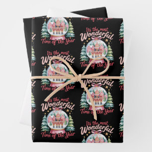 Feuille De Papier Cadeau Casse-noisettes C'est la plus merveilleuse période