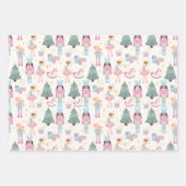 Feuille De Papier Cadeau Casse-noix rose mignonne Ballerinas (Devant 3)