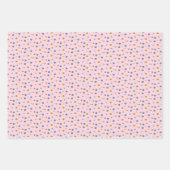 Feuille De Papier Cadeau Casse-noix rose Pastel avec éléphants (Devant 2)