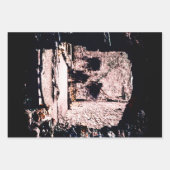 Feuille De Papier Cadeau Castle Skull (Devant)