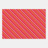 Feuille De Papier Cadeau Cat Christmas Light Fun (Devant 3)