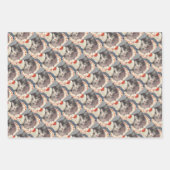 Feuille De Papier Cadeau Cat Clown by Arthur Thiele (Devant)