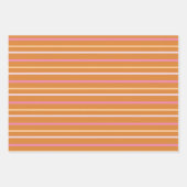 Feuille De Papier Cadeau Cat rose Noël Fête légère (Devant 3)