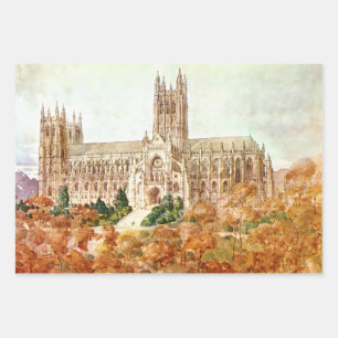 Feuille De Papier Cadeau Cathédrale Saint-Pierre-et-Saint-Paul