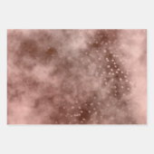 Feuille De Papier Cadeau Cauchemar Nuage Rose Gold (Devant)