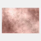 Feuille De Papier Cadeau Cauchemar Rose Gold Cloud (Devant 2)