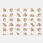 Feuille De Papier Cadeau Cavalier King Charles Spaniel  (Devant 2)