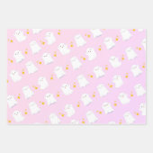 Feuille De Papier Cadeau Cawaii ghost wrapping paper (Devant)