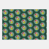 Feuille De Papier Cadeau Ce ne serait pas les vacances sans Grinch (Devant 2)