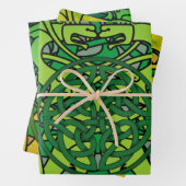 Feuille De Papier Cadeau Celébration (En situation)