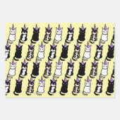 Feuille De Papier Cadeau Celebration Cat Wrapping Paper (Devant 2)