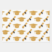 Feuille De Papier Cadeau Célébration du diplôme (Devant 2)