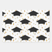 Feuille De Papier Cadeau Célébration du diplôme (Devant)