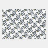 Feuille De Papier Cadeau Célébrations supérieures (Devant)