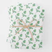 Feuille De Papier Cadeau Celery Leaf (En situation)