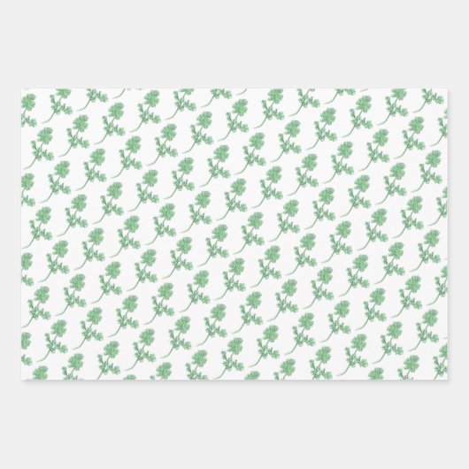 Feuille De Papier Cadeau Celery Leaf (Devant)