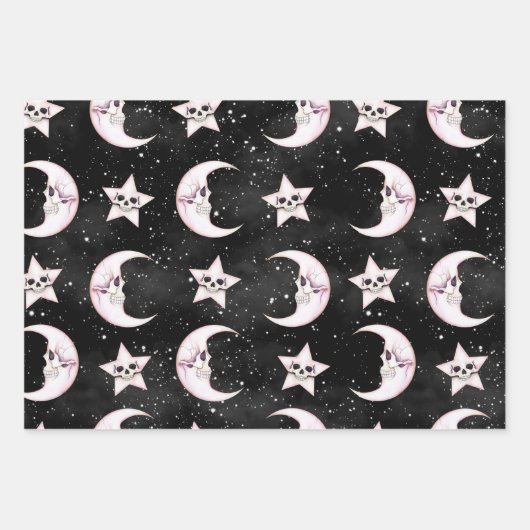 Feuille De Papier Cadeau Céleste de cuisine (Devant)