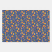 Feuille De Papier Cadeau Celestial Hand Drawn Pattern Wrapping Paper Sheets (Devant)