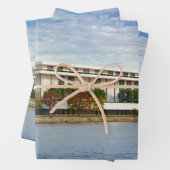 Feuille De Papier Cadeau Centre Kennedy (En situation)