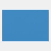 Feuille De Papier Cadeau Cercle bleu violet et rose Mandala (Devant 3)