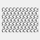 Feuille De Papier Cadeau Cercle Zen Enso (Devant 2)